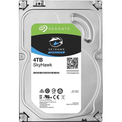 Жесткий диск  4.0Tb Seagate ST4000VX016 Skyhawk SATA-III 5400rpm 256MB, для видеонаблюдения