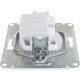 Розетка с/у 2P 16A, IP20, Schneider Electric ATLASDESIGN [ATN000141] белый