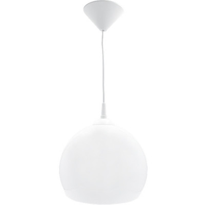 Светильник подвесной 1*E27*60W, d250*260-900, пластик, шнур, SPHERE [НСБ 11-60-25] молочно-белый