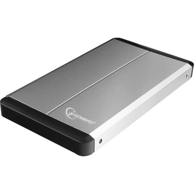 Бокс HDD 2.5'' Gembird, металл корпус, USB 3.0 - SATA, серебро, [EE2-U3S-2-S]