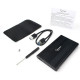 Бокс HDD 2.5'' Gembird, металл корпус, USB 3.0 - SATA, черный, [EE2-U3S-5]