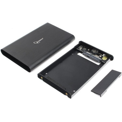 Бокс HDD 2.5'' Gembird, алюминий корпус, USB 3.0 - SATA, черный, [EE2-U3S-50]