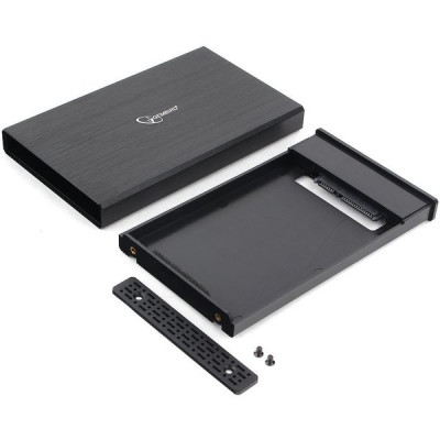 Бокс HDD 2.5'' Gembird, алюминий корпус, USB 3.0 - SATA, черный, [EE2-U3S-55]