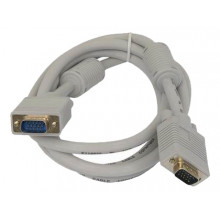 Кабель VGA 15M/15M  3,0м Premium тройной экран, феррит.кольца Cablexpert [CC-PPVGA-10]