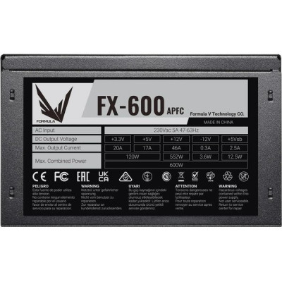 Блок питания 600W Formula [FX-600]