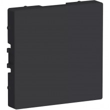 Заглушка на 1п, IP20, Schneider Electric ATLASDESIGN [ATN001009] карбон