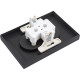 Розетка с/у 2x2P 16A, IP20, в сборе, Schneider Electric ATLASDESIGN [ATN001020] карбон