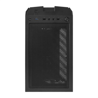 Корпус ExeGate EVO-5020, ATX, БП 700NPX, 2*USB+1*USB3.0, HD аудио, черный [292735]