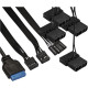 Корпус ExeGate Mistery X4, ATX, БП 700NPX, 2*USB+1*USB3.0, HD аудио, черный [294406]