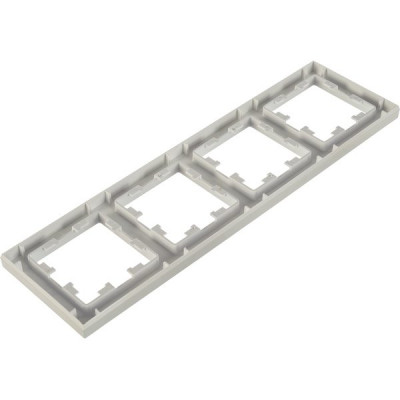 Рамка 4п, IP20, Schneider Electric ATLASDESIGN [ATN000404] жемчуг