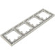 Рамка 4п, IP20, Schneider Electric ATLASDESIGN [ATN000404] жемчуг