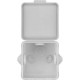 Коробка распаячная о/у  65*65*50мм, крышка, IP54, 4вх, TDM [SQ1401-0111] серый
