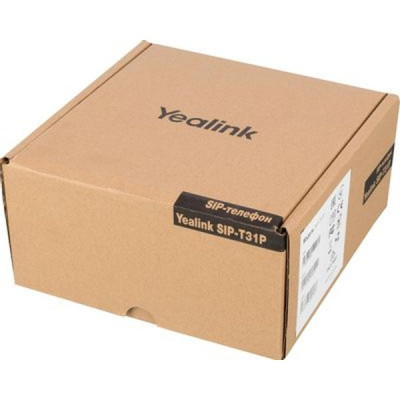 Телефон SIP Yealink SIP-T31P c блоком питания