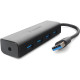 Концентратор USB 3.0 GEMBIRD UHB-C354, 4 порта, кабель 15см, с доп питанием
