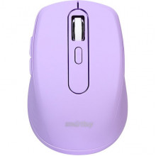 Мышь беспроводная SmartBuy 611AG лиловая, беззвучная, USB [SBM-611AG-V]
