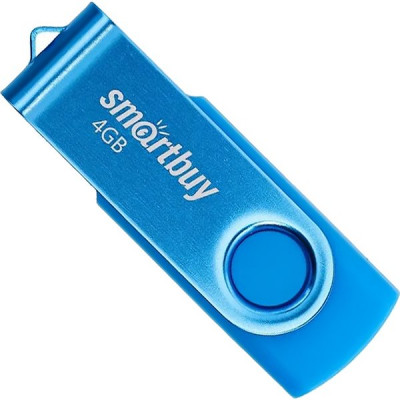 Накопитель USB Flash 4Gb SmartBuy Twist Blue