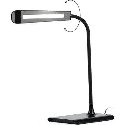 Светильник настольный LED 10W, сенсорный/беспр.заряд, 4000K, ЭРА [NLED-474-10W-BK] черный