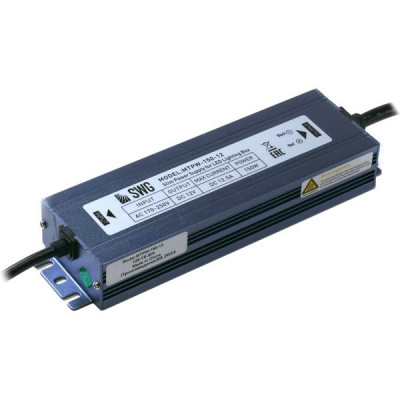 Блок питания 12V 150W, IP67, металл влагозащищенный компактный [MTPW-150-12]