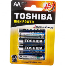Батарейка Toshiba AA LR06 Alkaline [BL4/48] [TH LR6/4BL]