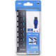 Концентратор USB 3.0 SmartBuy, 7 портов, черный [SBHA-7307-B]