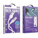 Кабель USB - Type-C, 1.0м, 3A, SmartBuy [iK-3112-S72w] белый