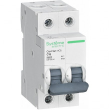 Выключатель автоматический 2п C  16А 4,5кА, Systeme Electric City9 [C9F34216]