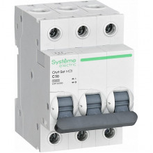 Выключатель автоматический 3п C  50А 4,5кА, Systeme Electric City9 [C9F34350] [4]