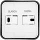 Розетка о/у 2P 16А, изол.пл., Schneider Electric Blanca [BLNRA000116] антрацит