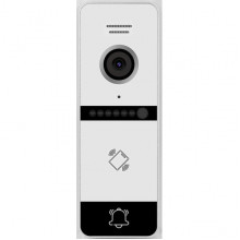 Вызывная панель FHD NOVIcam FANTASY MR FHD WHITE; встр.счит. Mifare, 140°, ИК 3м
