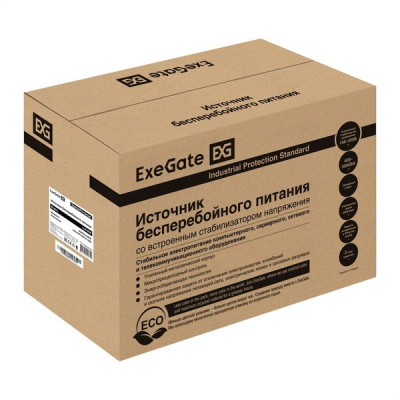 ИБП ExeGate SpecialPro Smart LLB-3000.LCD.AVR.4SH.RJ.USB (3000VA/1800W, LCD, AVR,4*Schuko) [287660]