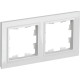 Рамка 2п, IP20, IEK BRITE [BR-M22-K01] белый