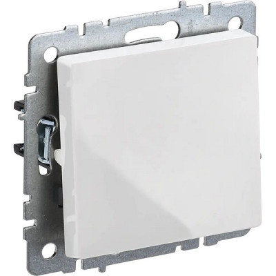 Выключатель с/у 1-кл 10А, IP20, IEK BRITE [BR-V10-0-10-K01] белый