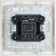 Выключатель с/у 1-кл 10А, IP20, в сборе, IEK BRITE [BR-V10-0-10-K01-F] белый