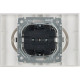 Розетка с/у 2x2P+Е 16A, IP20, в сборе, IEK BRITE [BR-R21-16-K01-F] белый