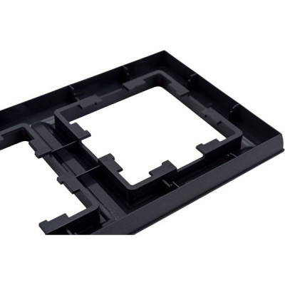 Рамка 2п, IP20, IEK BRITE [BR-M22-K02] черный