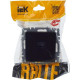 Розетка с/у компьютерная 1xRJ45, IP20, IEK BRITE [BR-K10-1-K02] черный
