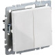 Переключатель с/у 2-кл 10А, IP20, IEK BRITE [BR-V22-0-10-K01] белый