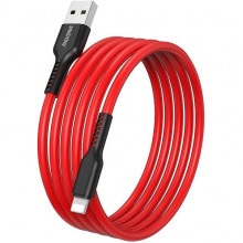 Кабель USB - Lightning, 1.0м, 2.4A, SmartBuy [iK-512-S21br] красный