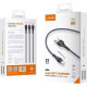 Кабель USB - microUSB, 2.0м, 2.4А, LDNIO LS522 [LD_B4514] медь, 112 жил, LED подсветка, серый