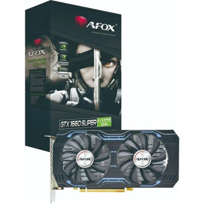 Видеокарта GF GTX1660 SUPER 6Gb GDDR6 192bit 1530/14000 DP/DVI/HDMI PCI-E AFOX [AF1660S-6144D6H1-V4]
