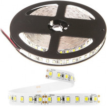 Лента LED 24В IP20 SMD2835 120/м, б/хол, 19Вт/м, 5500-7000K, 1560Лм/м, 5м/ц.1м ELF ГИПЕР [NWw-Hy24]