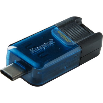 Накопитель USB Flash 256Gb Kingston DataTraveler 80 M, Type-C 3.2 Gen 1 [DT80M/256GB]