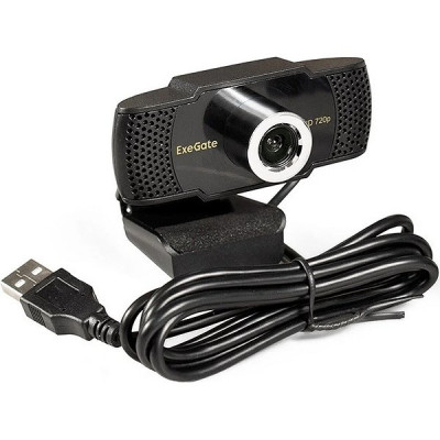 Веб-камера ExeGate BusinessPro C922 2K, 4Mpix, микрофон, универсальное крепление, USB2.0 [294578]