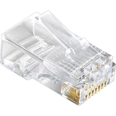 Коннектор RJ-45 8p8c кат.5e ExeGate PL45-C5-8P8C-100 [158091]