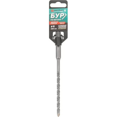 Бур по бетону SDS+  d6*160мм, GREATFLEX  light [56-6160]