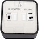 Переключатель о/у 1-кл 10А, изол.пл., Schneider Electric Blanca [BLNVA106016] антрацит