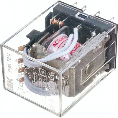 Реле РЭК 78-4 3А 220В AC IEK [RRP20-4-03-220A]
