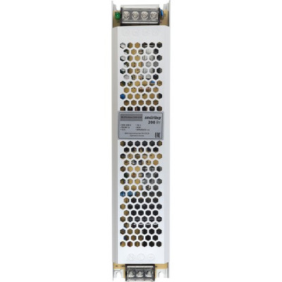 Блок питания 12V 200W, IP20, металл соты ультратонкий, SmartBuy [SBL-IP20-Driver-200W-SLIM]
