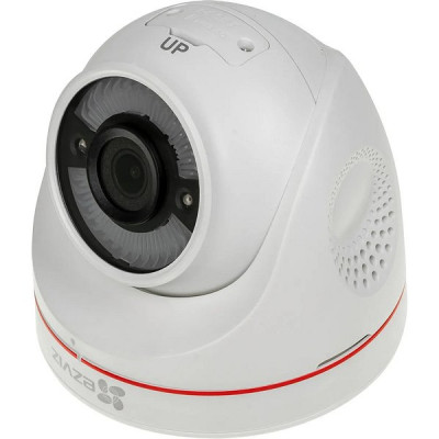 Камера Wi-Fi IP Ezviz купол 3MP[2.8мм] mic; microSD; ColorVu [H4]
