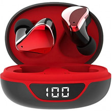 Гарнитура SmartBuy Boa Bluetooth, беспроводная TWS, черная/красная [SBH-3046]